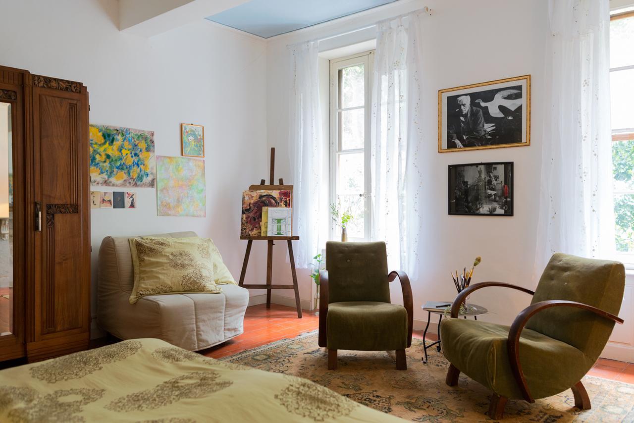 Le Flamant Rouge Guesthouse Peyriac de Mer Bagian luar foto