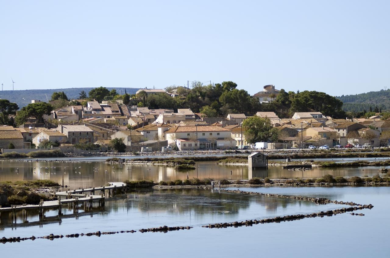Le Flamant Rouge Guesthouse Peyriac de Mer Bagian luar foto