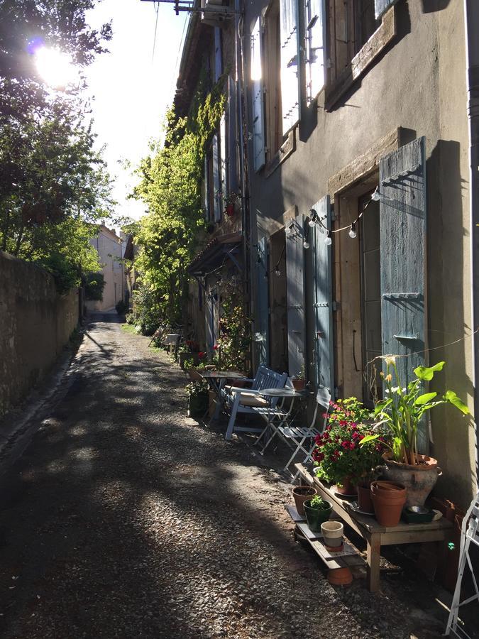 Le Flamant Rouge Guesthouse Peyriac de Mer Bagian luar foto